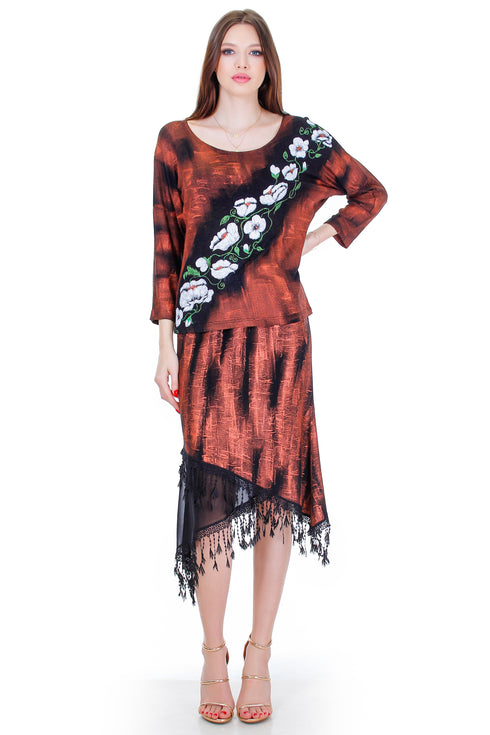 Bluza jerse pictata  Liza Panait Liza Panait Online Boutique